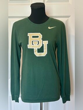 Baylor Bears Nike Dri Fit Long Sleeve Shirt